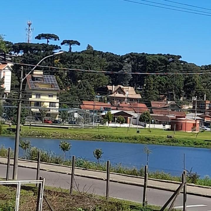 Casa Ampla Com Lareira E Churrasqueira Canela Esterno foto