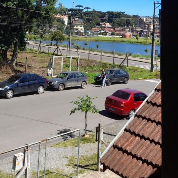 Casa Ampla Com Lareira E Churrasqueira Canela Esterno foto